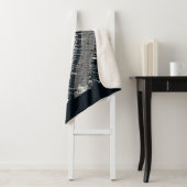 Couverture Sherpa Illustration de la carte de Manhattan (En situation)