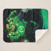 Couverture Sherpa Illustration de la lanterne verte de la crise infi (Devant (Horizontal))