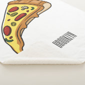 Couverture Sherpa Illustration de la pizza (3/4)