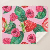 Couverture Sherpa Illustration de l'aquarelle dessinée à la main mot (Devant (Horizontal))