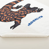 Couverture Sherpa Illustration de lézard géant affamé (3/4)