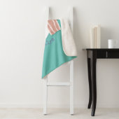 Couverture Sherpa Illustration de l'oeuf de Cute kawaii et du bacon (En situation)