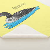 Couverture Sherpa Illustration de Loon bird (3/4)