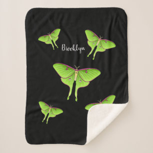 Couverture Sherpa Illustration de Luna Moth