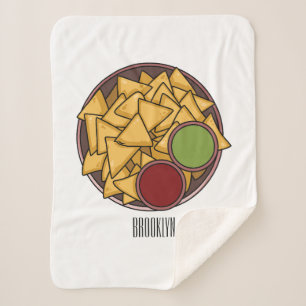Couverture Sherpa Illustration de Nachos