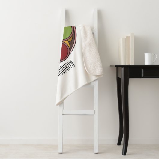 Couverture Sherpa Illustration de Nachos (En situation)