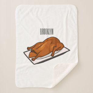 Couverture Sherpa Illustration de Peking duck