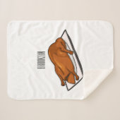 Couverture Sherpa Illustration de Peking duck (Devant (Horizontal))