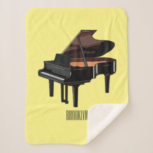Couverture Sherpa Illustration de piano