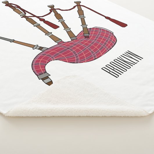 Couverture Sherpa Illustration de pipes (3/4)