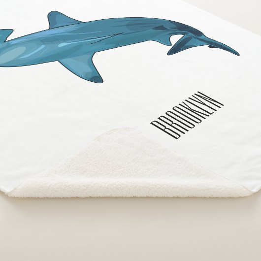 Couverture Sherpa Illustration de requin marteau (3/4)