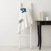 Couverture Sherpa Illustration de requin marteau (En situation)