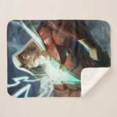 Couverture Sherpa Illustration de Shazam en crise infinie (Devant (Horizontal))