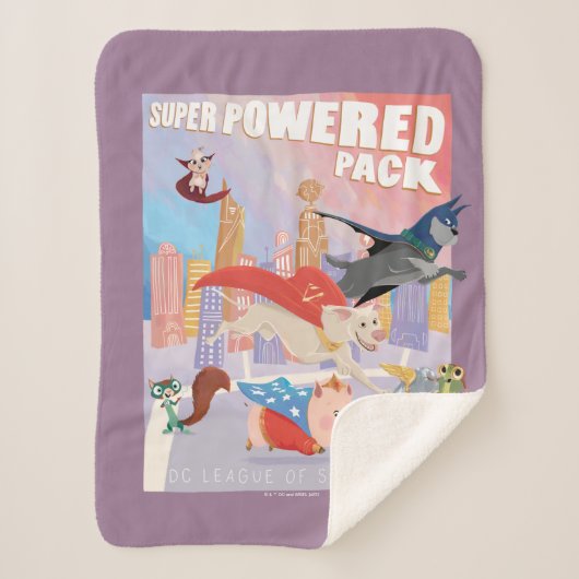 Couverture Sherpa Illustration de Super Powered Pack Metropolis (Devant)