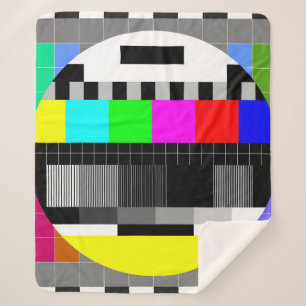 Couverture Sherpa illustration de tv pas de signal de retour dans le