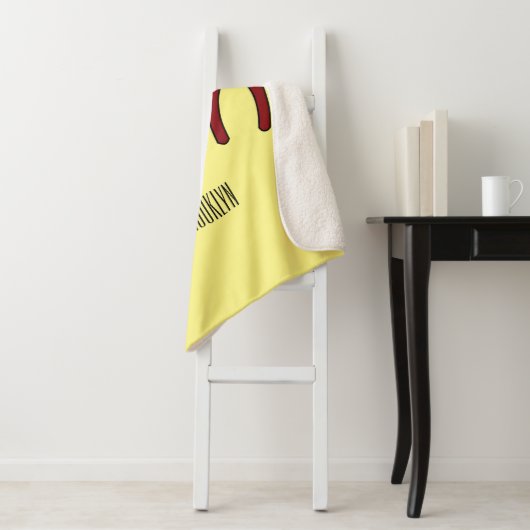 Couverture Sherpa Illustration des outils de menuiserie (En situation)