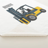 Couverture Sherpa Illustration du chariot élévateur (3/4)