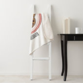 Couverture Sherpa Illustration du cookie de puce à chocolat (En situation)