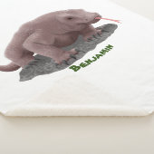 Couverture Sherpa Illustration du dragon de Komodo (3/4)