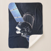 Couverture Sherpa Illustration Du Dragon Xl Spacecraft. (Devant)