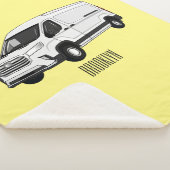 Couverture Sherpa Illustration du fourgon de livraison (3/4)
