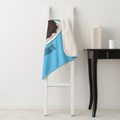 Couverture Sherpa Illustration du gâteau de la Forêt-Noire (En situation)