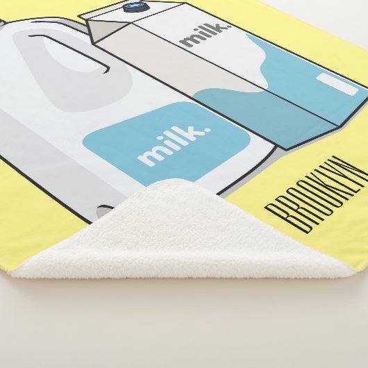 Couverture Sherpa Illustration du lait (3/4)