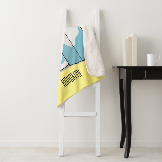 Couverture Sherpa Illustration du lait (En situation)