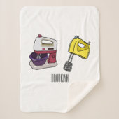 Couverture Sherpa Illustration du mixer (Devant)