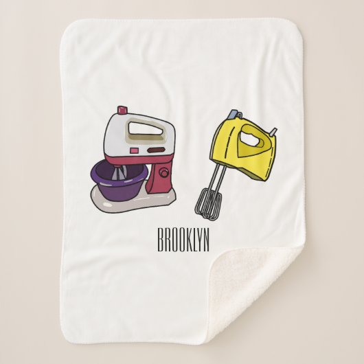 Couverture Sherpa Illustration du mixer (Devant)