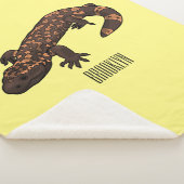 Couverture Sherpa Illustration du monstre Gila (3/4)