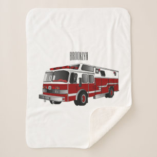 Couverture Sherpa Illustration du moteur à incendie