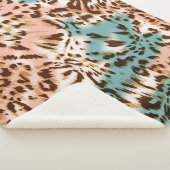 Couverture Sherpa Illustration du motif léopard, poster de animal (3/4)