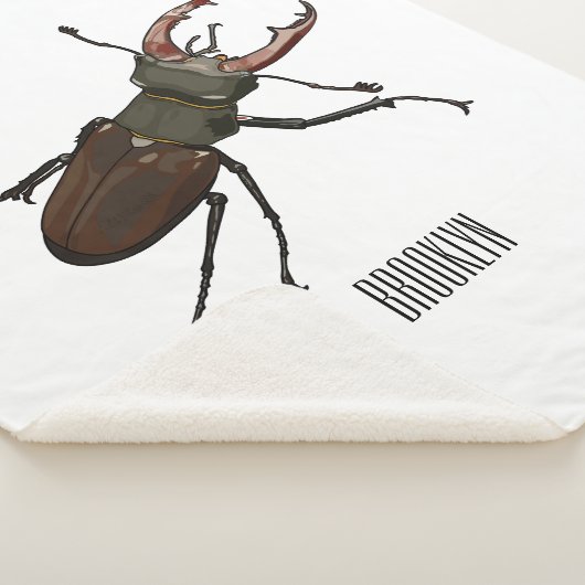 Couverture Sherpa Illustration du scarabée de stade (3/4)