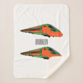 Couverture Sherpa Illustration du train à balles (Devant)