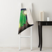 Couverture Sherpa Illustration du ver vert mou (En situation)