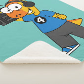 Couverture Sherpa Illustration D'Un Opérateur De Caméra Parasaurolop (3/4)