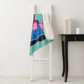 Couverture Sherpa Illustration D'Un Ouvrier De Construction De Stego (En situation)