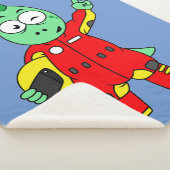 Couverture Sherpa Illustration D'Un Pilote De Voiture De Course Allo (3/4)