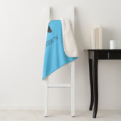 Couverture Sherpa Illustration d'une baleine tueuse (En situation)
