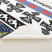 Couverture Sherpa Illustration ethnique des Amérindiens (3/4)