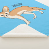 Couverture Sherpa Illustration Fennec fox (3/4)