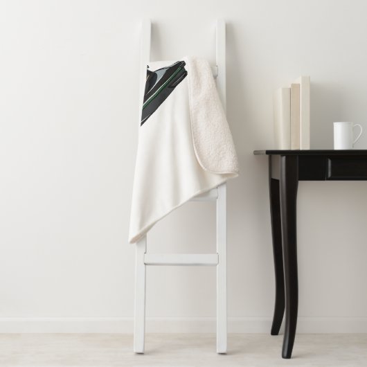 Couverture Sherpa Illustration Jet ski (En situation)