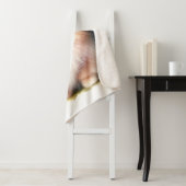 Couverture Sherpa Image d'aquarelle mignonne Pomeranian (En situation)