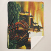 Couverture Sherpa Imaginaire du château de Red Dragon (Devant)