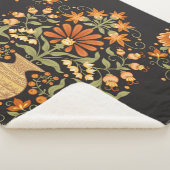 Couverture Sherpa Imaginaire moghol : Opulence florale rétro (3/4)
