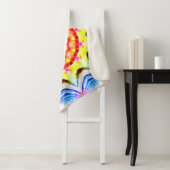 Couverture Sherpa Imaginaire Prêtre Mage Magique Vibrant Mandela (En situation)