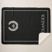 Couverture Sherpa Impérial personnalisé (Devant (Horizontal))