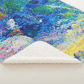 Couverture Sherpa Impression Abstraite dynamique (3/4)