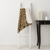 Couverture Sherpa Impression Cheetah (En situation)